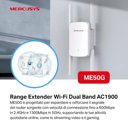 Ac1900Mbps Wi-Fi Range Extender