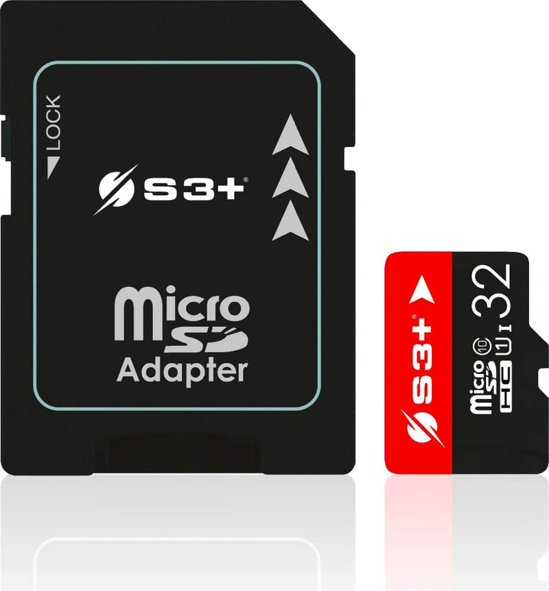 S3+ Mem.Micro SDHC UHS-I 16GB CL.10 C/ADATT.SD (S3SDC10U116GB