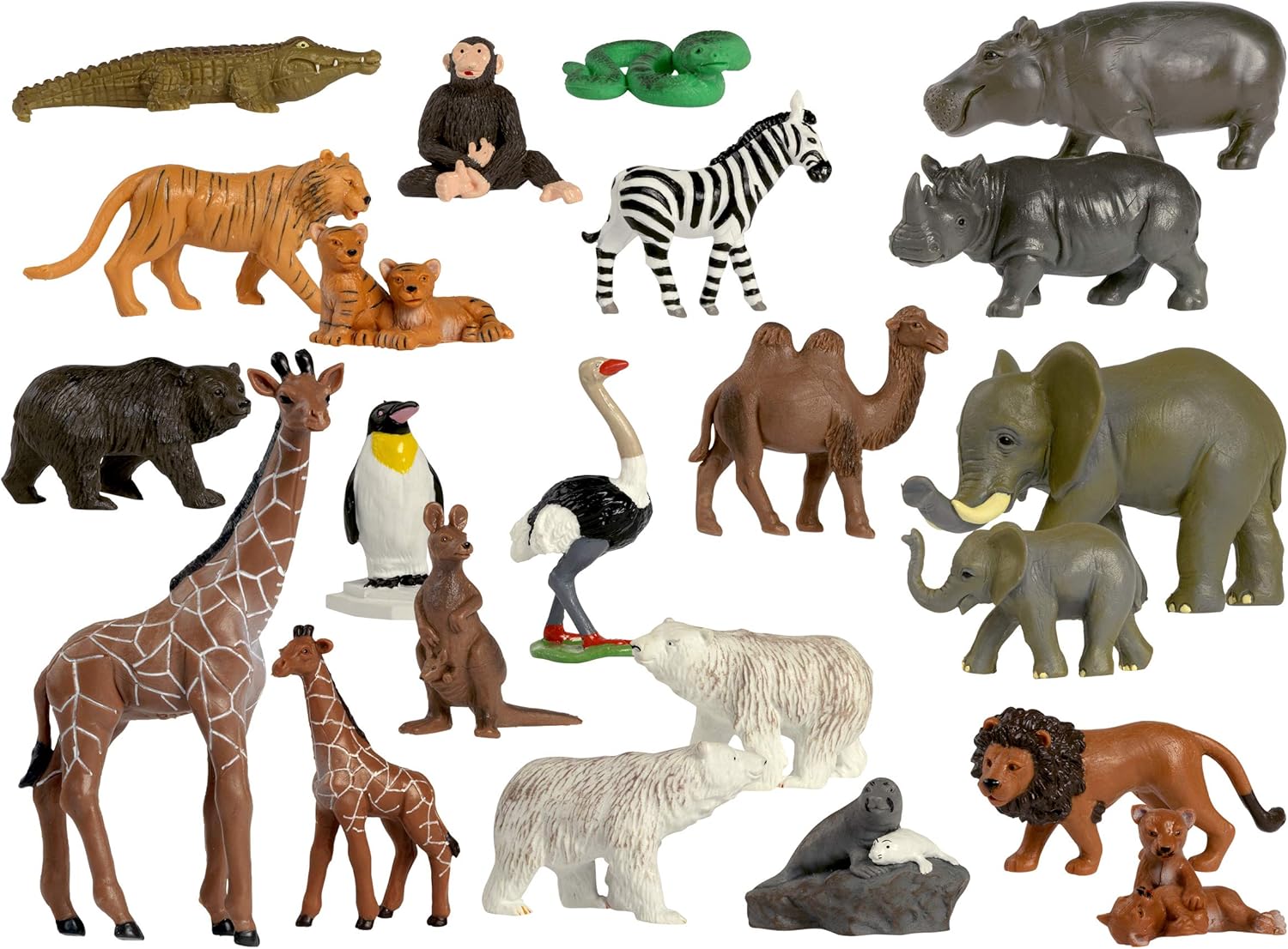 KREA Wilde dieren 21 pcs.