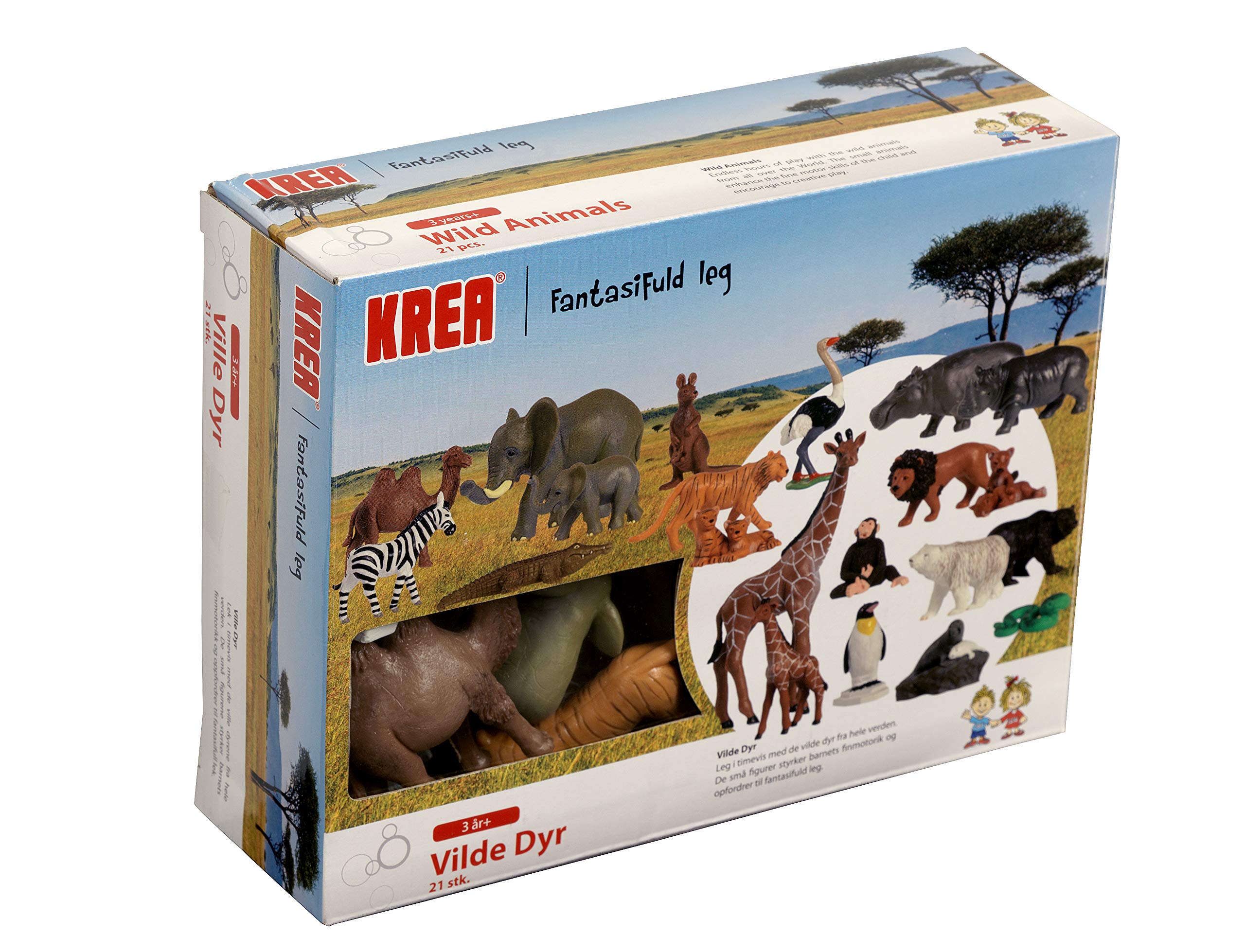 KREA Wilde dieren 21 pcs.