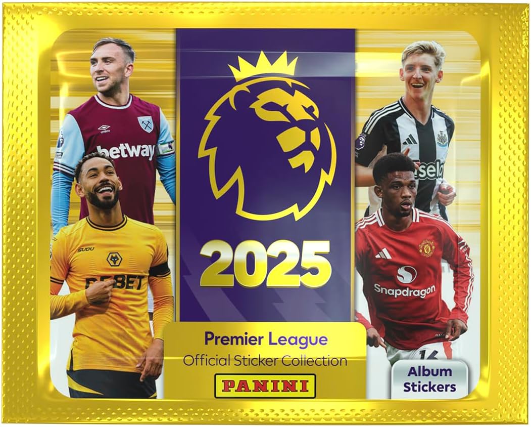 Premier League 2025 Official Sticker Collection - Hardback Binder