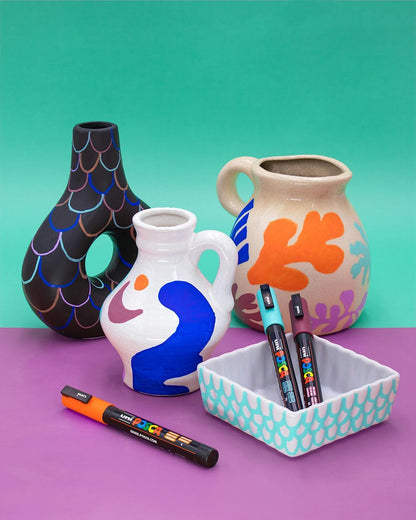 Set Of Felt Tip Pens Posca Multicolour