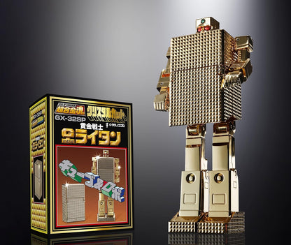 TAMASHII NATIONS - Goldlightan The Golden Warrior - GX-32SP Gold Lightan The Golden Warrior Chogokin 50th ver., Bandai Spirits Soul of Chogokin Figure