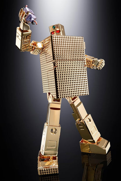 TAMASHII NATIONS - Goldlightan The Golden Warrior - GX-32SP Gold Lightan The Golden Warrior Chogokin 50th ver., Bandai Spirits Soul of Chogokin Figure