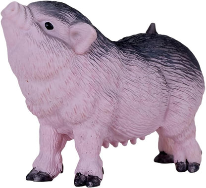 MOJO – Pot Bellied Piglet | Hand-Painted Toy Figure | Farm Animals Collection | True to Life & Highly Detailed | Designed in UK