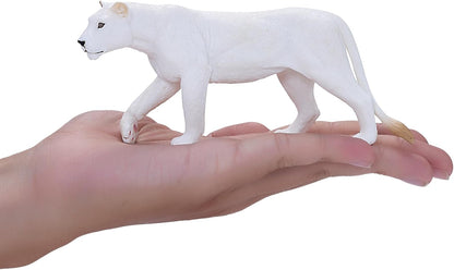 Mojo Wildlife & Woodland White Lioness Toy Figure (381094)