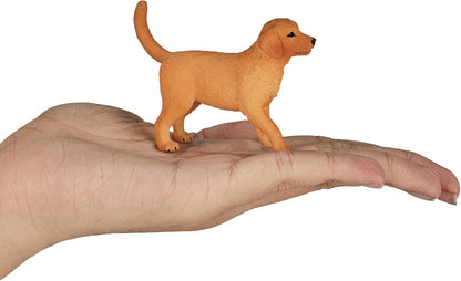 MOJO Golden Retriever Welpe realistisch domestiziert Tier handbemalt Spielzeug Figur