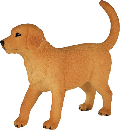 MOJO Golden Retriever Welpe realistisch domestiziert Tier handbemalt Spielzeug Figur