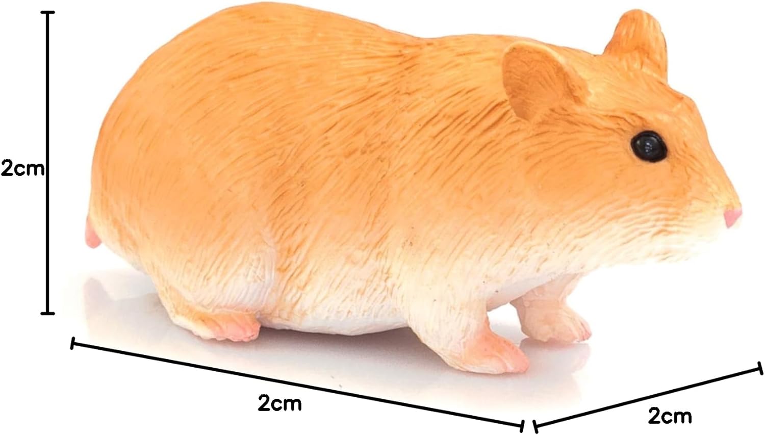 MOJO Hamster Pet Farm Animal Model Toy Figure