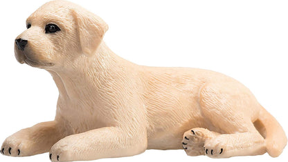 MOJO - Labrador Puppy Pet | Figura giocattolo dipinta a mano | Collezione Pet Paradise | Fedele alla vita e altamente dettagliata | Progettato nel Regno Unito