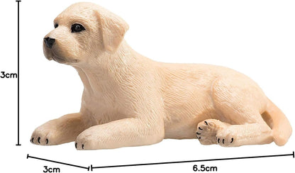 MOJO - Labrador Puppy Pet | Figura giocattolo dipinta a mano | Collezione Pet Paradise | Fedele alla vita e altamente dettagliata | Progettato nel Regno Unito