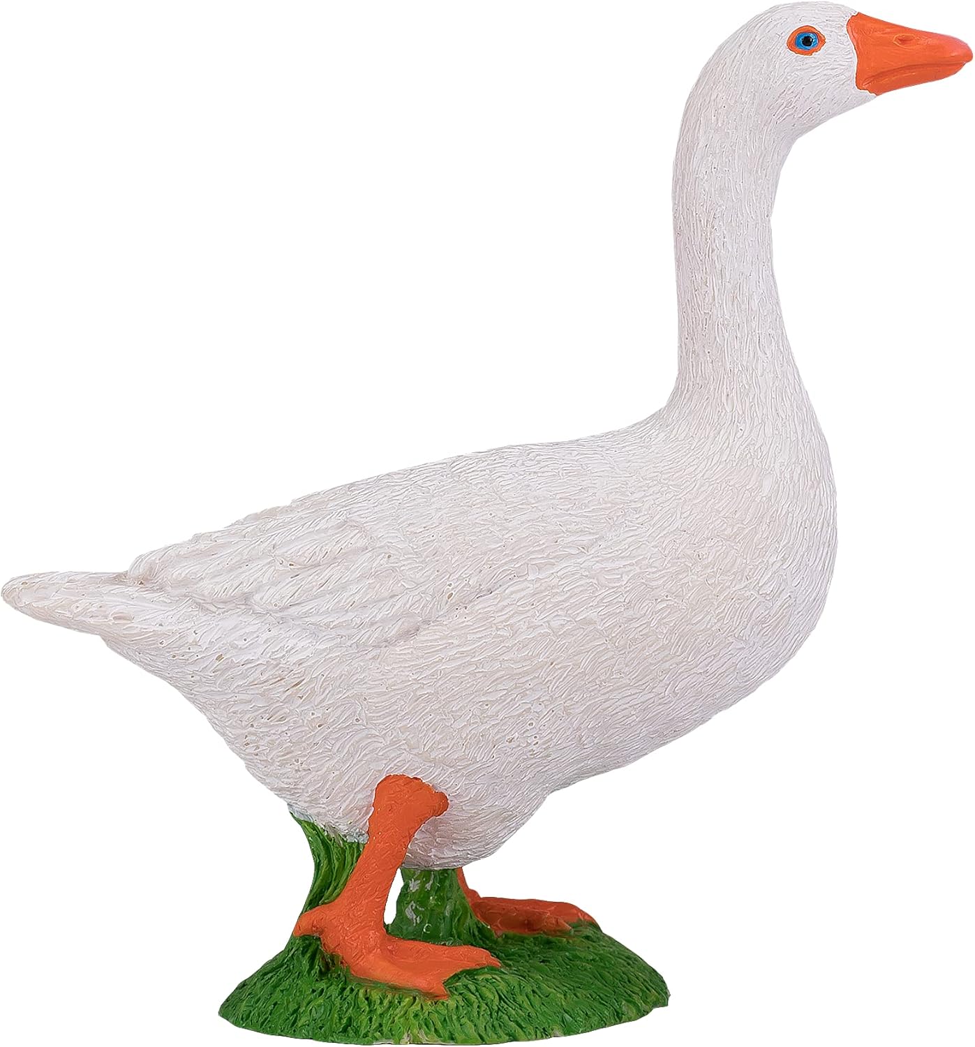 MOJO Goose White Farm Bird Animal Model Toy Figure