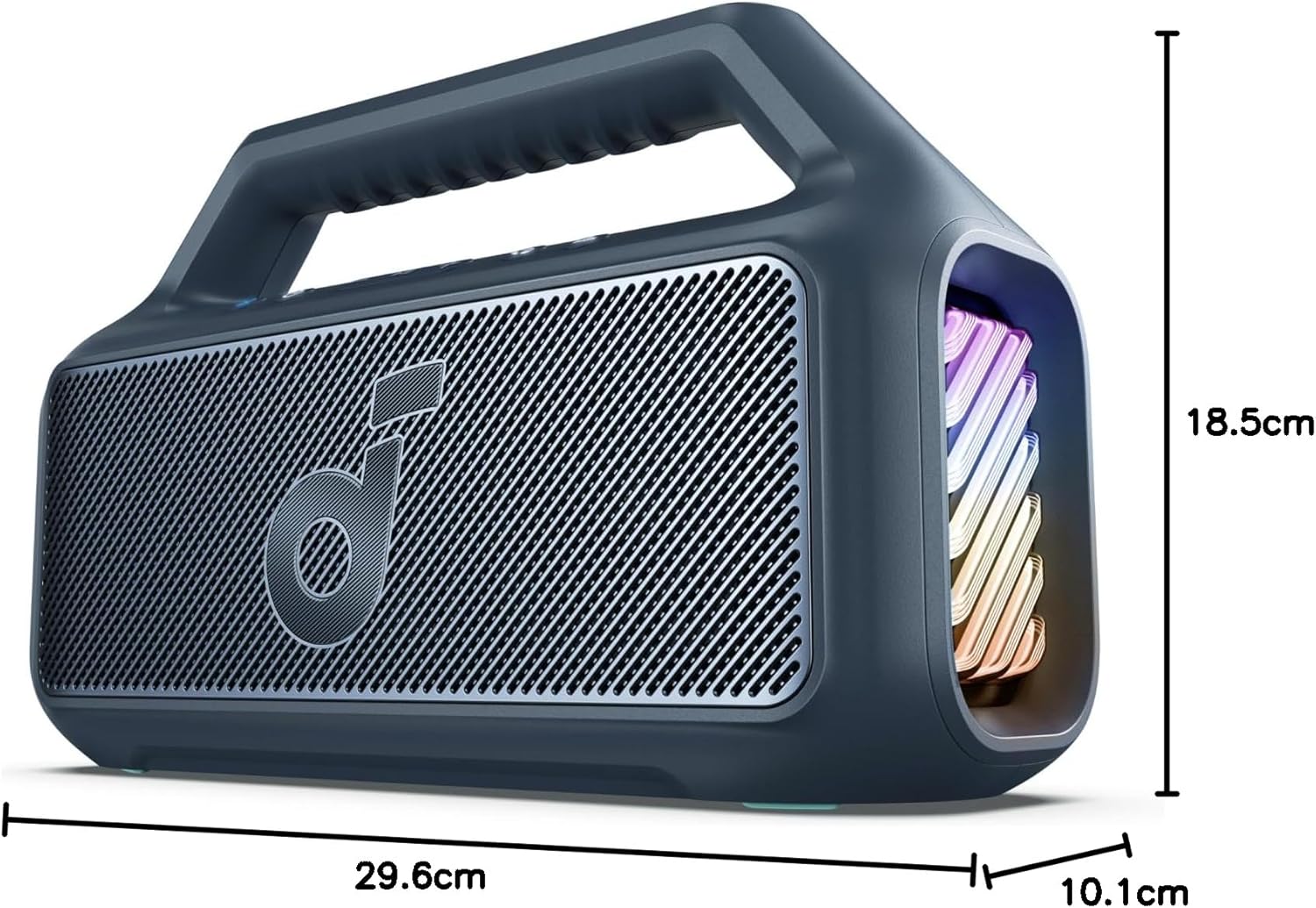 Anker - Soundcore Boom 2 B2C - Vibrant Sound In Striking Blue