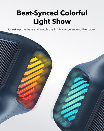Anker - Soundcore Boom 2 B2C - Vibrant Sound In Striking Blue