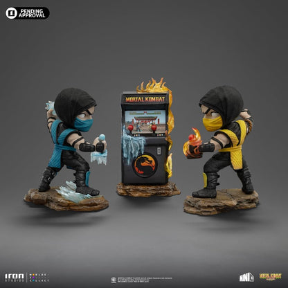Mortal Kombat: Scorpion vs. Sub-Zero Arcade Minico Previews Exclusive 1:10 Scale Vinyl Figure Set