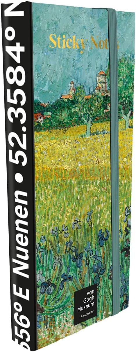 Grupo Erik: Set Block Notes Van Gogh Museum | Blocchetti Memo con Note Adesive, 6 blocchetti in 3 formati diversi, Sticky Notes personalizzate, Van Gogh Gadget