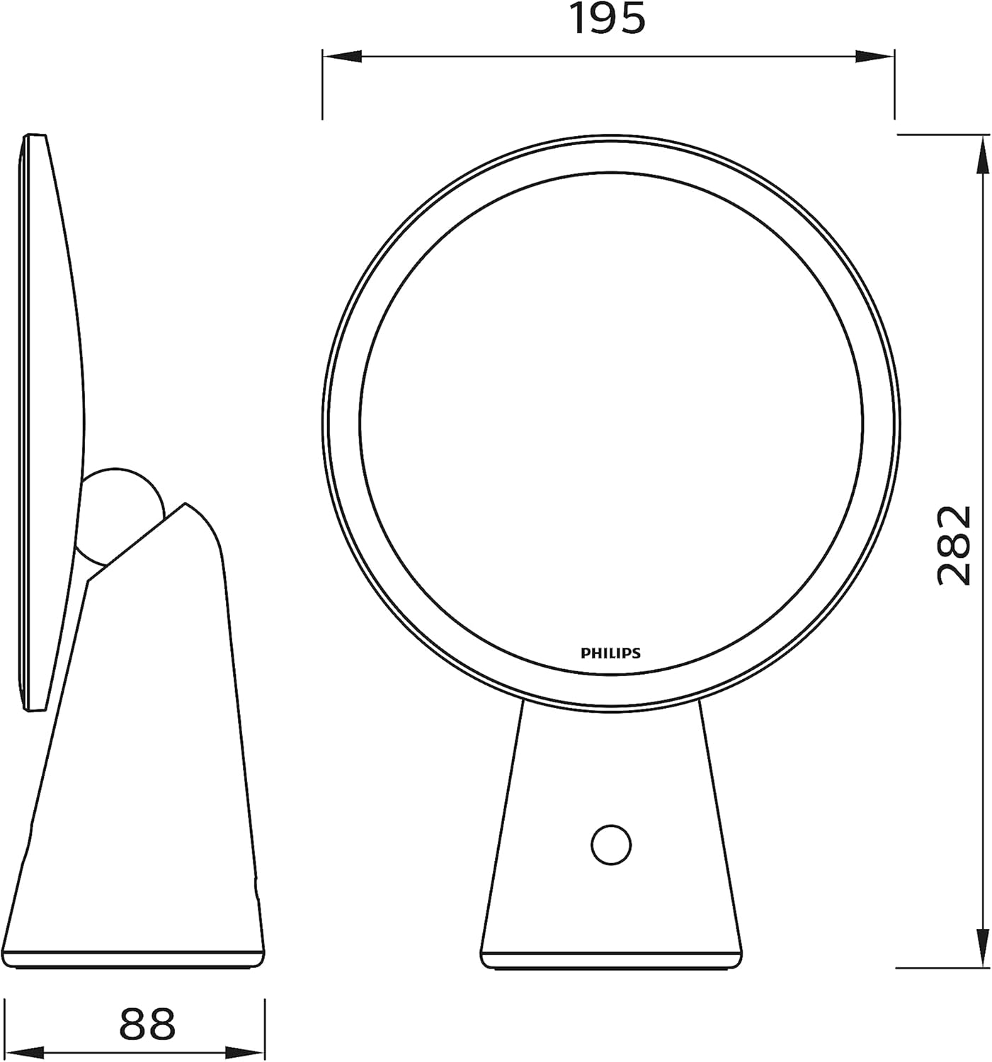 Mirror DSK205 PT 4.5W 30-50K W USB 02
