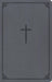 CSB Thinline Bible, Value Edition, Charcoal Leathertouch