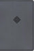 CSB Large Print Thinline Bible, Value Edition, Charcoal Leathertouch