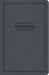 KJV Thinline Bible, Value Edition, Charcoal Leathertouch