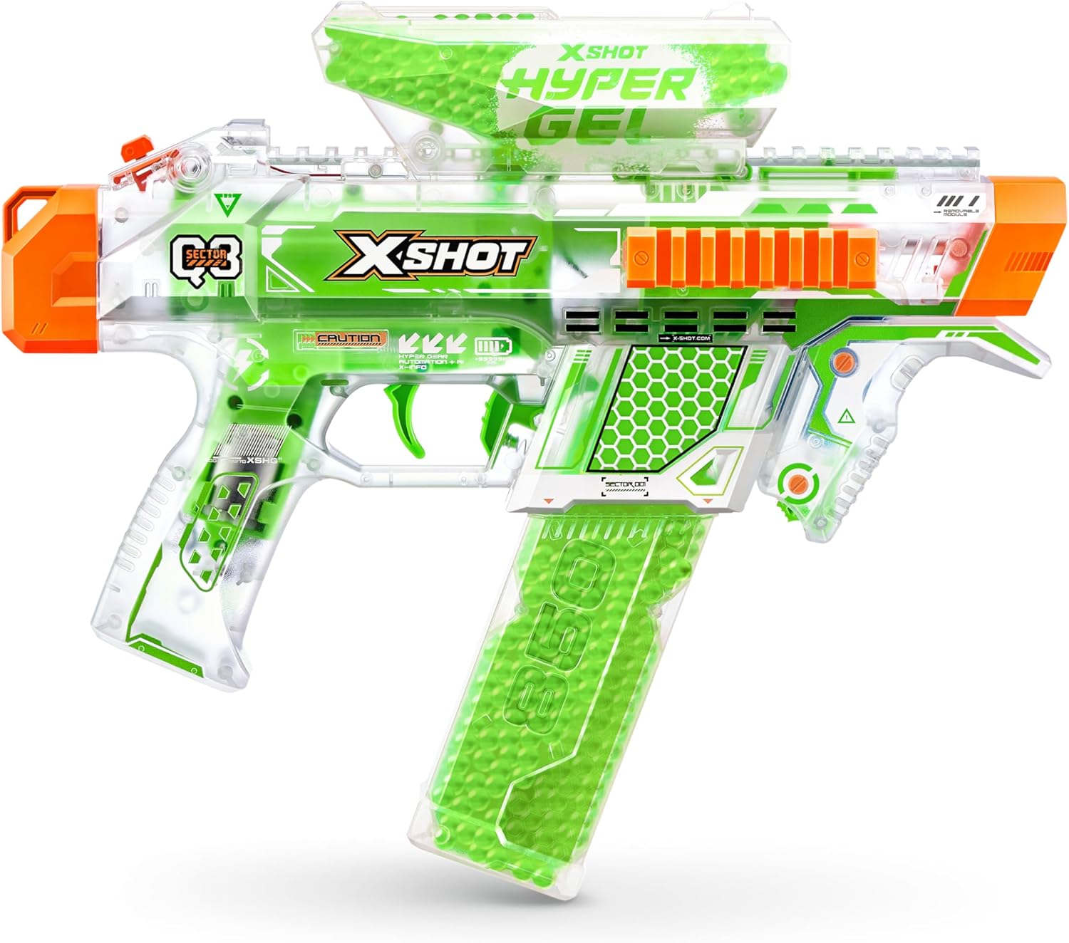 Xshot Hyper Gel Glow In The Dark S1 Medium