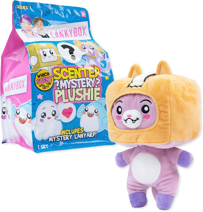 LankyBox 11" plush Scented Mystery Plushies Scented Plush with Surprise Lanyard Inside, Officially Licensed Merch