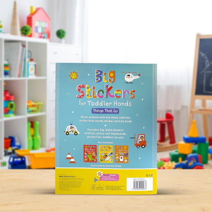 Big Stickers for Toddler Hands: Things That Go