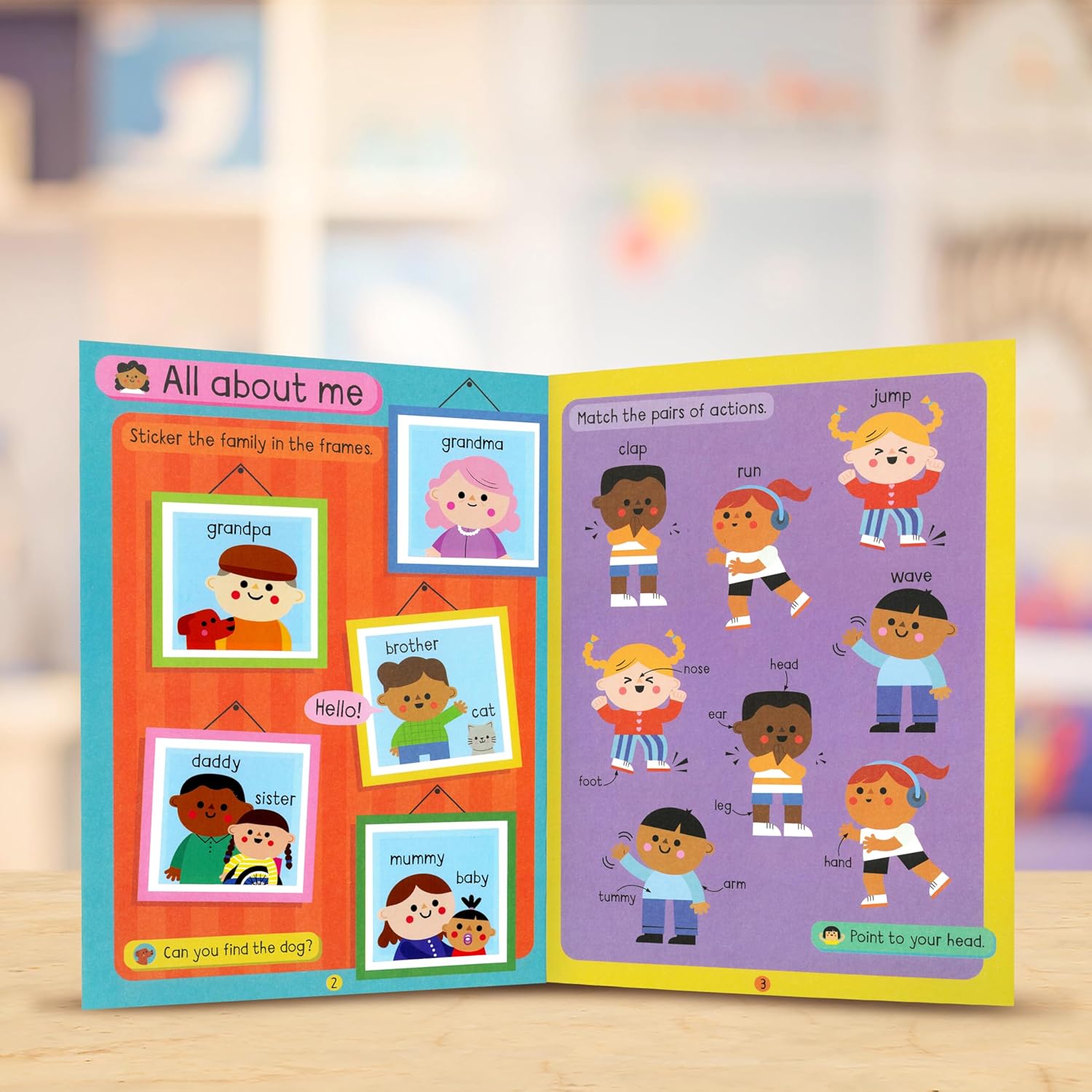 Big Stickers for Toddler Hands: First Words