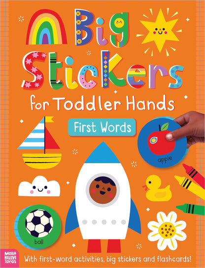 Big Stickers for Toddler Hands: First Words
