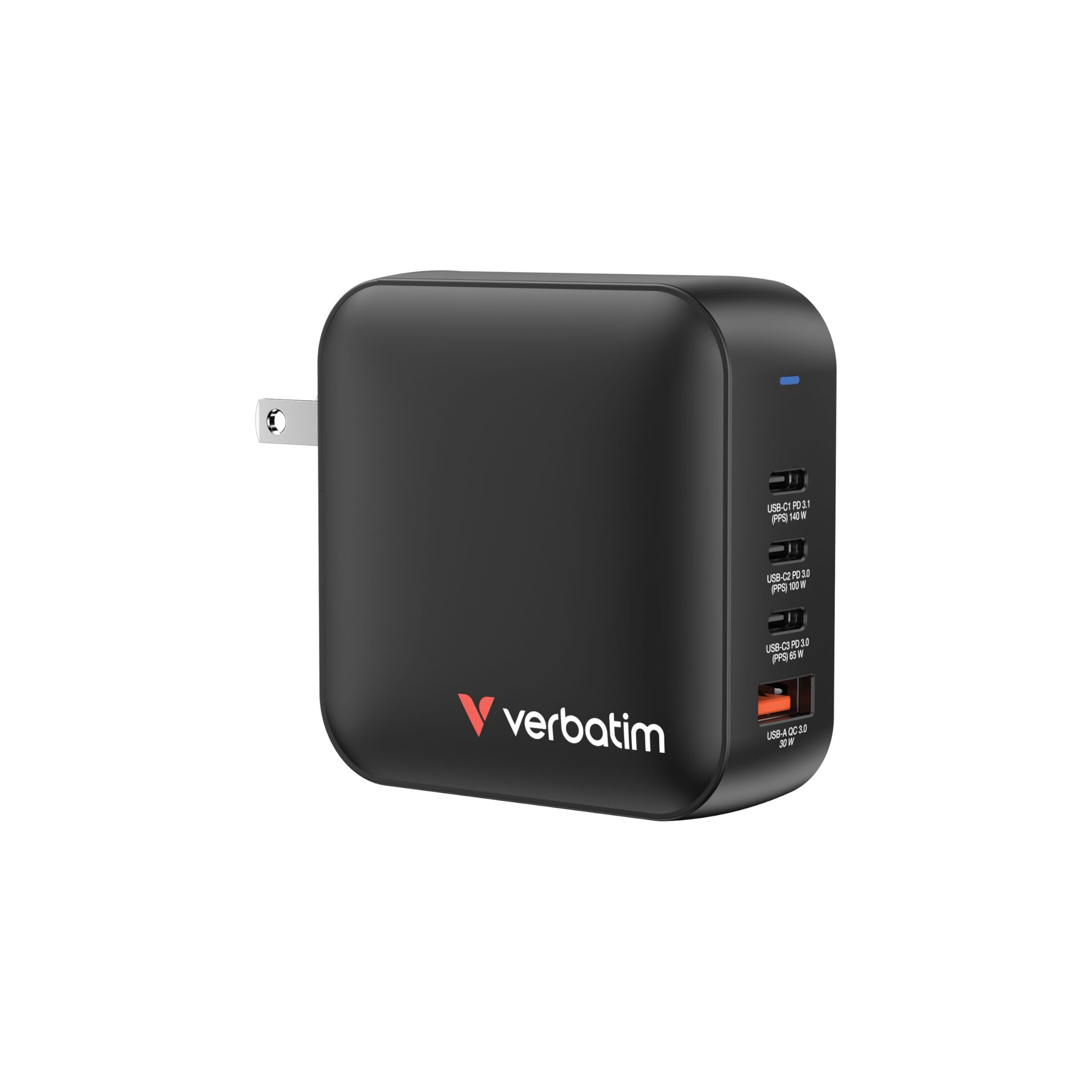 GAN CHARGER 4 PORT 165W MINI