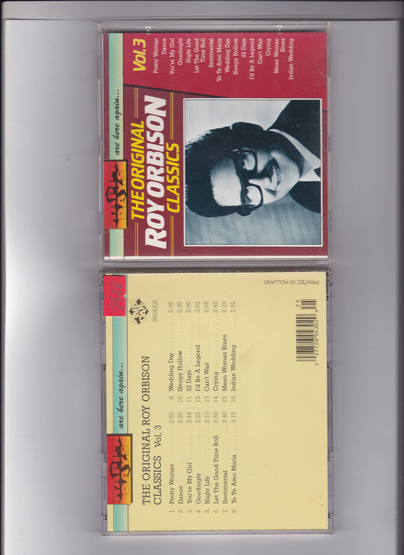 the original roy orbison classics Vol.3