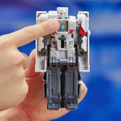 Transformers : Le Commencement Cog Changer, Figurine Megatron/D-16 pour Enfants dès 6 Ans, Jouet Convertible en Char d’Assaut Cybertronien, 10 cm