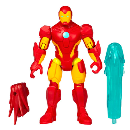AVENGERS MixMashers Marvel Iron Man Mix-And-Match Action Figure & Accessories, Red