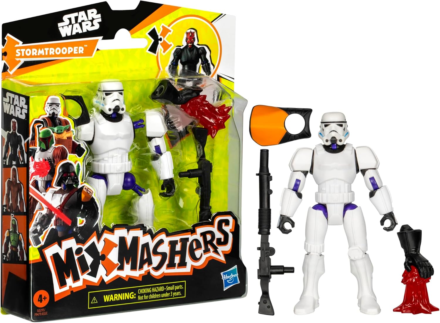Star Wars MixMashers, Soldado de Asalto, Figura de acción Mix-and-Match y Accesorios
