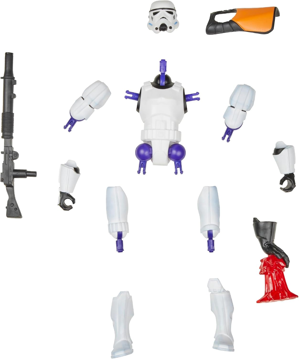 Star Wars MixMashers, Soldado de Asalto, Figura de acción Mix-and-Match y Accesorios