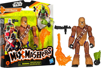 Star Wars MixMashers Chewbacca Custom Mix-And-Match Action Figure & Accessories