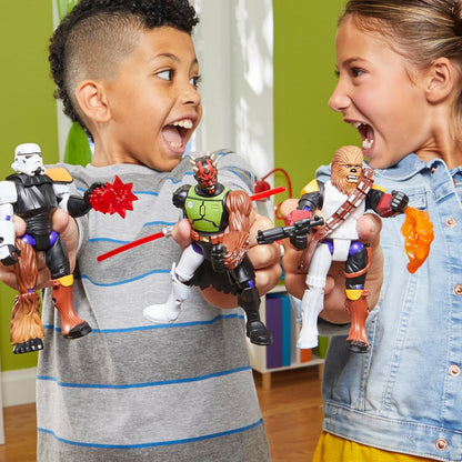 MixMashers Star Wars Darth Maul aanpasbare Mix-and-Match-actiefiguur en accessoires