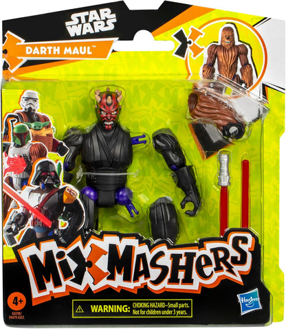 MixMashers Star Wars Darth Maul aanpasbare Mix-and-Match-actiefiguur en accessoires