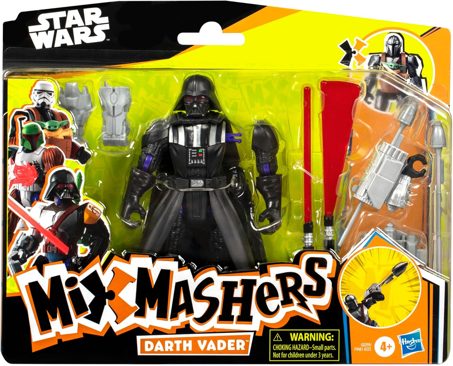 Star Wars MixMashers Darth Vader Customise Mix-And-Match Deluxe Action Figure & Accessories