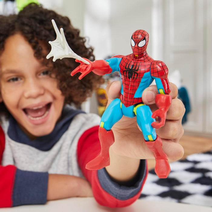 SPIDER-MAN MixMashers Marvel Mix-And-Match Action Figure & Accessories, Red
