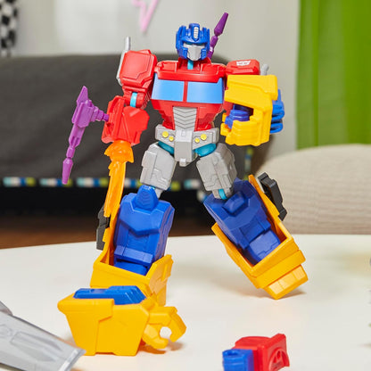 Transformers MixMashers Optimus Prime Custom Mix-And-Match Deluxe Action Figure & Accessories