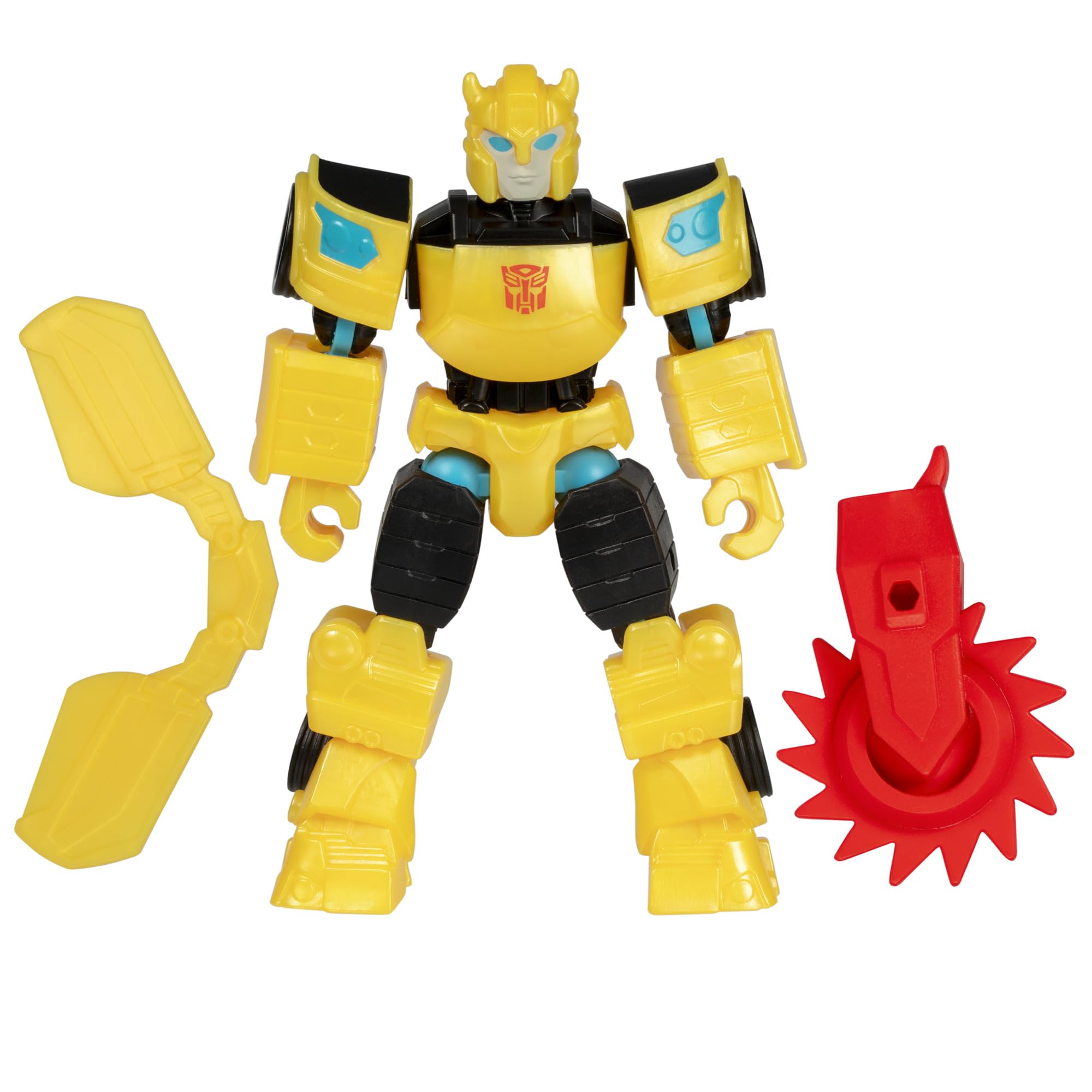 MixMashers Transformers Bumblebee aanpasbare Mix-and-Match-actiefiguur en accessoires