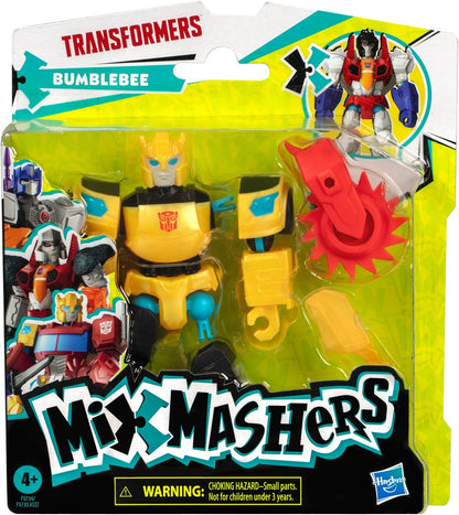 MixMashers Transformers Bumblebee aanpasbare Mix-and-Match-actiefiguur en accessoires