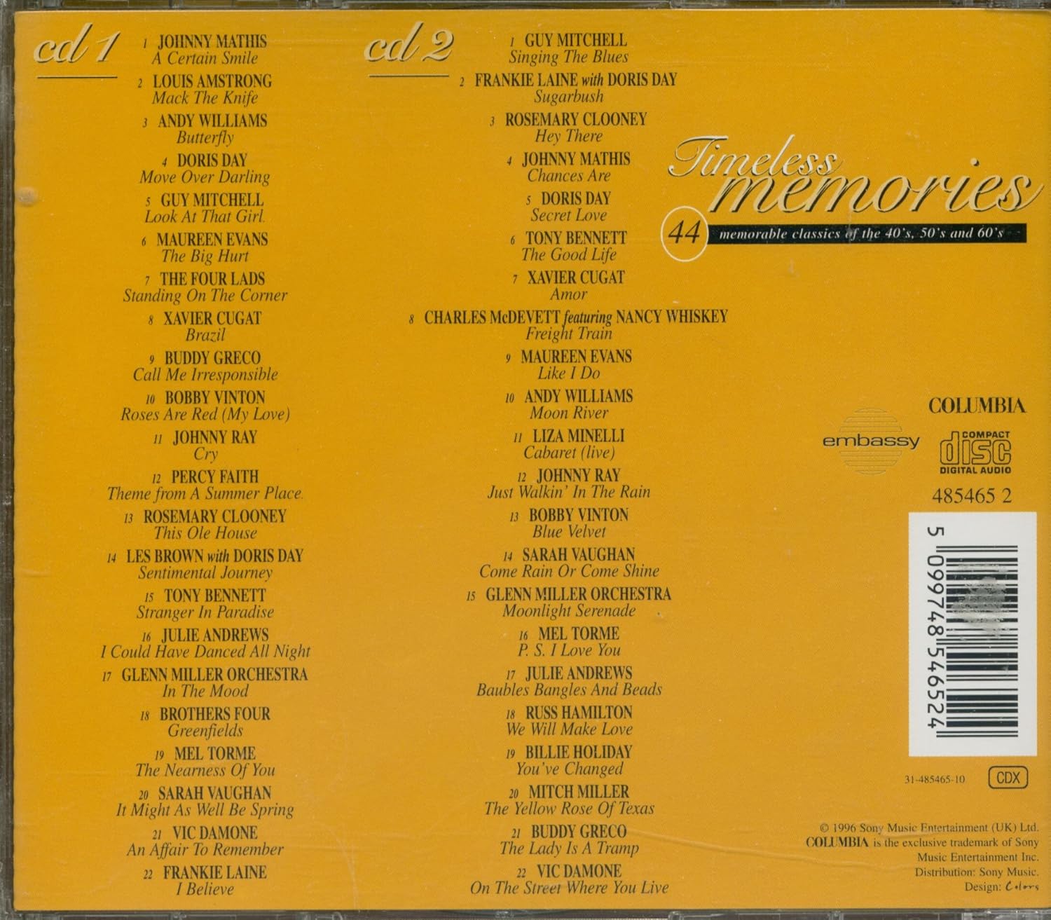 Timeless Memories (2-CD)