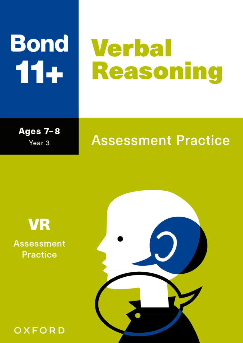 Bond 11+ Verbal Reasoning Assessment Practice Papers Age 7-8 for GL Assessment & other 11 plus exams