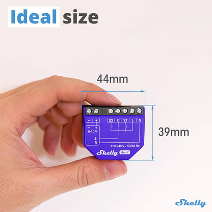 Shelly - Dimmer 0/1-10V Pm Gen3