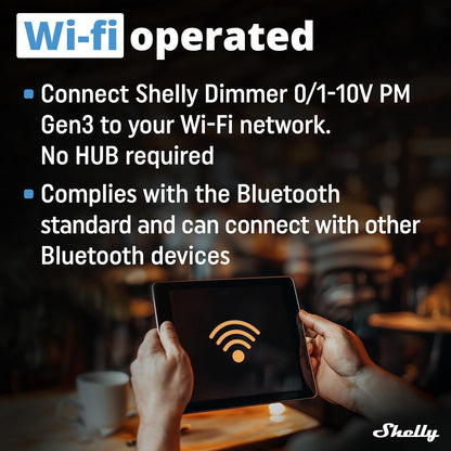 Shelly - Dimmer 0/1-10V Pm Gen3