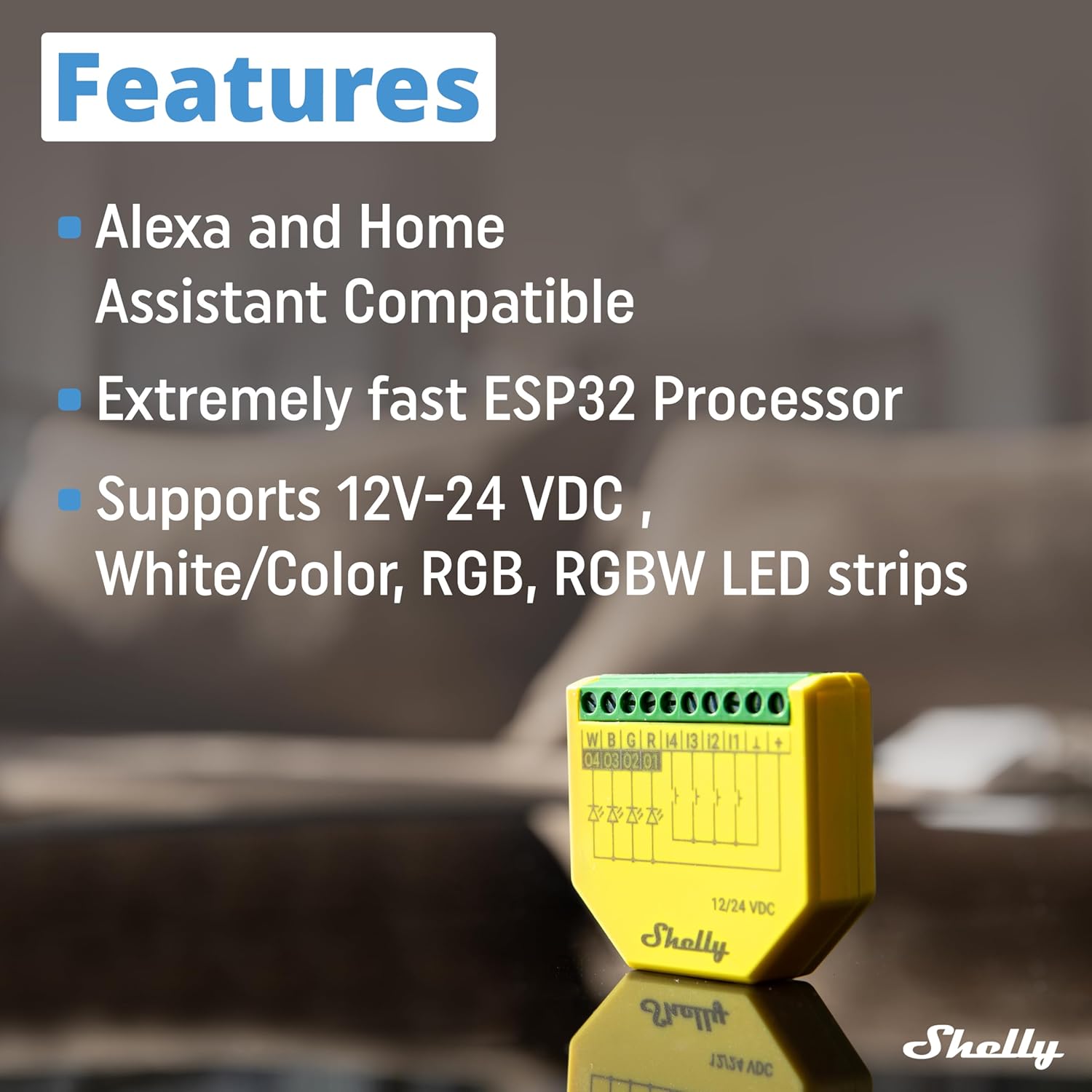 Shelly - Plus Rgbw Pm