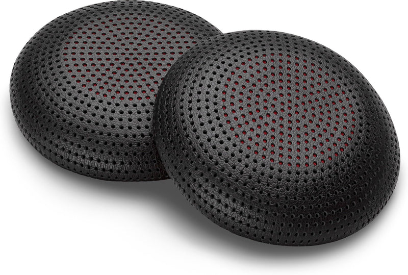 Poly Ear Cushions Faux Leather Pack of 2 for Blackwire C3300