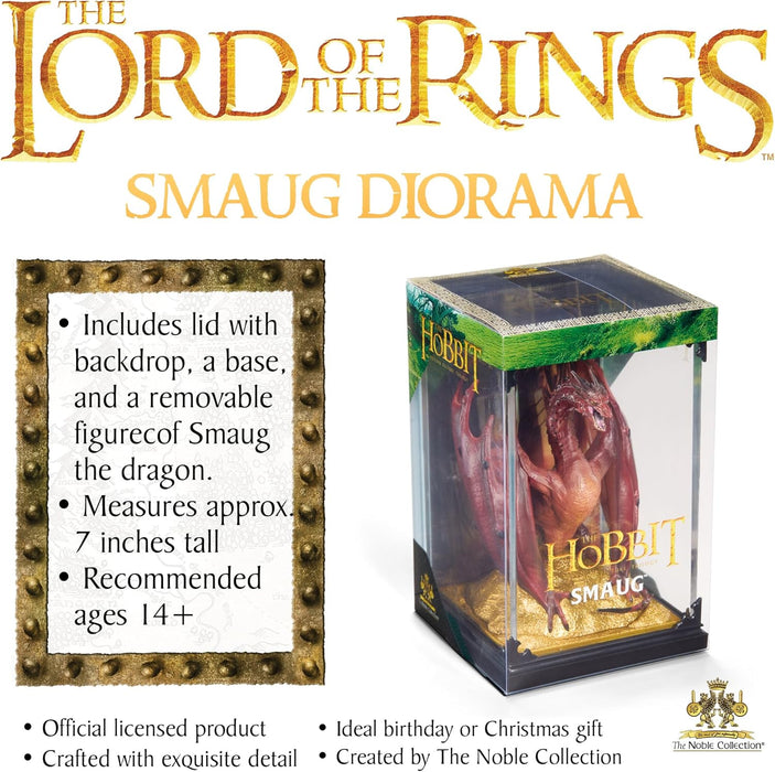 The Noble Collection The Hobbit: Smaug Diorama